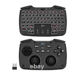 3X RK707 2.4GHz Wireless Portable Game Controller Keyboard Mouse Combo for PC/R