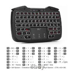 4X RK707 2.4GHz Wireless Portable Game Controller Keyboard Mouse Combo for PC/R