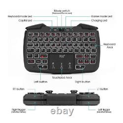 5X RK707 2.4GHz Wireless Portable Game Controller Keyboard Mouse Combo for PC/R