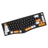 68 Keys Gaming Mechanical Keyboard PBT Keycap RGB LED Backlit Ergonomic Portable