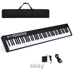 88-Key Digital Piano Portable Electronic Keyboard withFull-Size Semi Weighted Keys