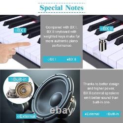 88-Key Digital Piano Portable Electronic Keyboard withFull-Size Semi Weighted Keys