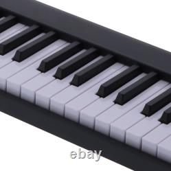 88 Key Portable Keyboard Piano Foldable Electronic LCD Display Wireless Conn FST