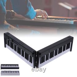 88 Key Portable Keyboard Piano Foldable Electronic LCD Display Wireless Conn GHB