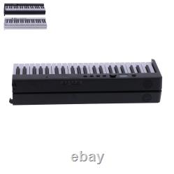 88 Key Portable Keyboard Piano Foldable Electronic LCD Display Wireless Conn HEN