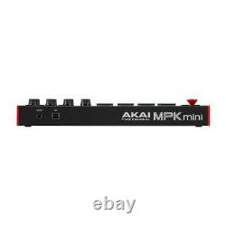 Akai MPK Mini MK3 Portable 25 Key USB MIDI Controller Keyboard