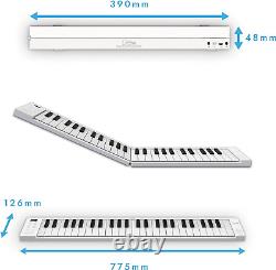 Blackstar BA203012 Carry-on Folding Piano 49 Keys Portable Piano Keyboard USB