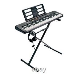 Casio CT-S195AD Portable Keyboard Keylighting in Black with Stand & Headphone