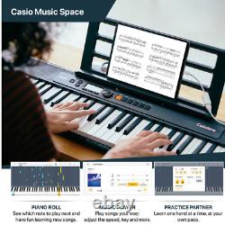 Casio CT-S195AD Portable Keyboard in Black, with Stand, Headphone & Ada