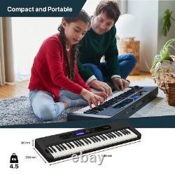 Casio CT-S410AD Portable Keyboard with Touch Response in Black