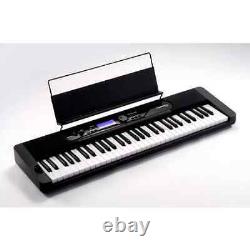 Casio Compact Size CT-S410AD Portable Keyboard with Touch Response in Black