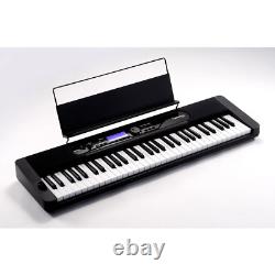 Casio Keyboard CT-S410AD Portable with Touch Response Black Electronic Piano