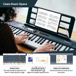 Casio Portable CT-S195AD Keyboard in Black with Stand Headphone & Adapter