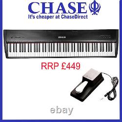 Chase Digital Piano Portable / Cabinet 88 Graded Hammer Weighted Keyboard Pedal