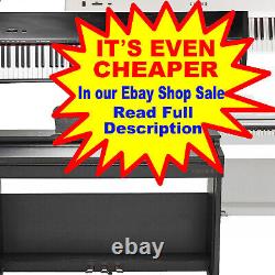 Chase Digital Piano Portable / Cabinet 88 Graded Hammer Weighted Keyboard Pedal