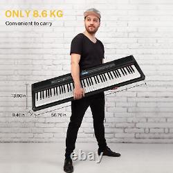 Donner 88-Key Full Weighted Digital Piano Portable Electric Keyboard + Pedal