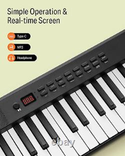 Donner DP-10 88 Key Foldable Digital Piano Keyboard Bluetooth & Pedal
