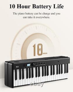 Eastar Foldable Semi-Weighted 88-Key Portable Electric Digital Piano Keyboard