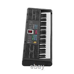Electronic Keyboard Piano 61 Keys Portable Keyboard Piano With USB Microphone