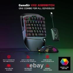 Gamesir VX2 Wireless Gaming Keyboard And Wired Mouse For PC PS4 XBox Series X S