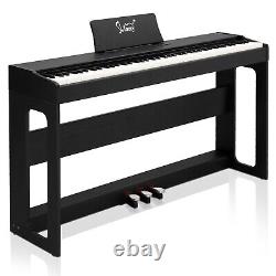 Glarry GDP-104 88 Keys Full Weighted Keyboards Digital Piano with Stand