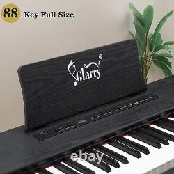 Glarry GDP-104 88 Keys Full Weighted Keyboards Digital Piano with Stand