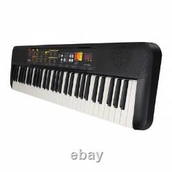 Keyboard 61 Keys, Yamaha PSRF52 Portable, Black