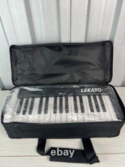Lekato 61 Keys Keyboard Digital Electronic Portable Adjustable Foldable Beginner