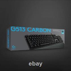 Logitech G513 CARBON LIGHTSYNC RGB Mechanical Gaming Keyboard with Palmrest