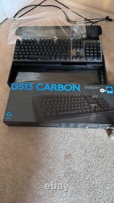 Logitech G513 Wired Mechanical Gaming Keyboard With Palm Rest RGB Brown Tactile