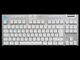 Logitech G915 TKL Tactile Switch Keyboard, UK English (Qwerty) White Sealed