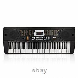 MK-2000 61-key Portable Keyboard by Gear4music Complete Pack