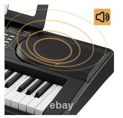 Moukey 61 Key Keyboard Piano Kit, Electronic Keyboard Music withBuilt-in Speaker