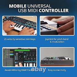 Nektar Impact LX Mini Black Drum Controller Keyboard Midi Portable Pads Beat