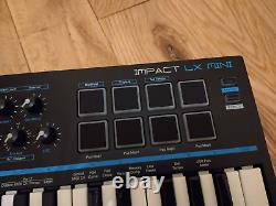 Nektar Impact LX Mini Black Drum Controller Keyboard Midi Portable Pads Beat