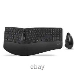 Perixx Periduo605 Wireless Ergonomic Split Keyboard and Vertical Mouse Combo