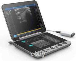 Portable Laptop Ultrasound Machine Touchscreen keyboard 15 Mhz frequency