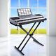 Portable X Style Keyboard Stand Double Braced Music Electric Organ Holder TDM