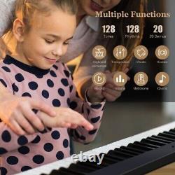 Premium 88-Key Foldable Full-Size Semi-Weighted Digital Piano Keyboard MIDI
