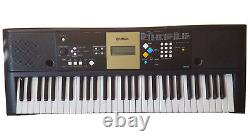 Used Yamaha Portable Black Keyboard YPT220 With Sheet Stand + INCLUDES CARRY BAG