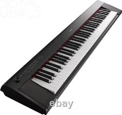 YAMAHA NP-32 Piaggero Slimline Portable Keyboard, Black finish