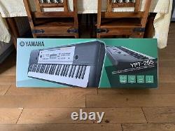 YAMAHA Portable Digital Keyboard YPT-255 VGC Boxed Power Instructions Free Post