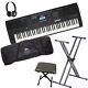 Yamaha PSRE-W425 touch-sensitive keyboard Essentials Pack
