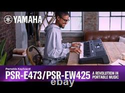Yamaha PSR-E473 Portable Keyboard Essentials Pack