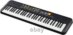 Yamaha PSR-F52 Digital Keyboard, Compact Digital Keyboard for Beginners with 61 K
