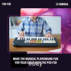 Yamaha PSS-F30 37 Key Portable Mini Keyboard Black